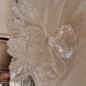 Vintage Glass Compote Dish